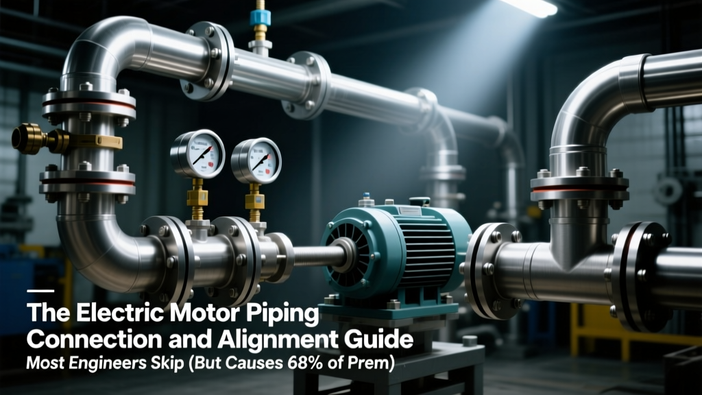 The Electric Motor Piping Connection and Alignment Guide Most Engineers Skip (But Causes 68% of Premature Bearing Failures): Torque, Stress Limits, and NEMA-Compliant Alignment in One Field-Ready Checklist