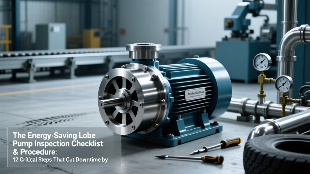 The Energy-Saving Lobe Pump Inspection Checklist & Procedure: 12 Critical Steps That Cut Downtime by 47% (and Why Skipping #7 Costs $18,300/Year in Wasted kWh)