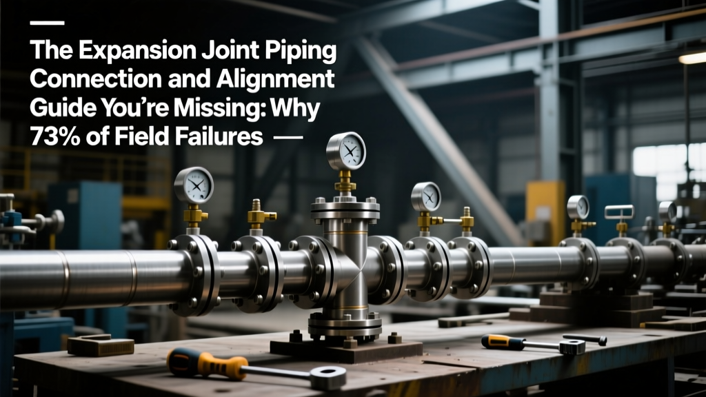 The Expansion Joint Piping Connection and Alignment Guide You’re Missing: Why 73% of Field Failures Trace Back to Torque Errors, Misalignment, or Ignoring ASME B31.3 Stress Limits — Not the Joint Itself
