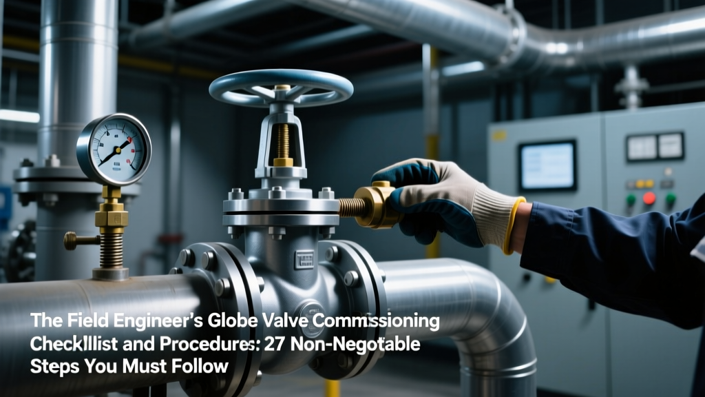 The Field Engineer’s Globe Valve Commissioning Checklist and Procedures: 27 Non-Negotiable Steps You’ll Skip at Your Peril (Pre-Start to Handover Documentation)