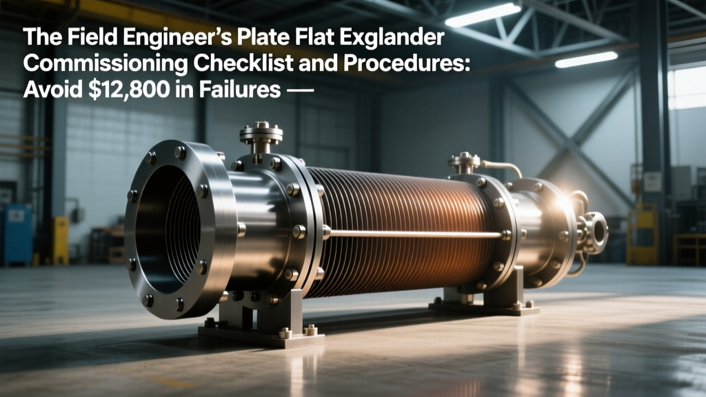 The Field Engineer’s Plate Heat Exchanger Commissioning Checklist and Procedures: Avoid $12,800 in First-Year Downtime by Skipping Just 3 Pre-Startup Steps (Real Site Data)