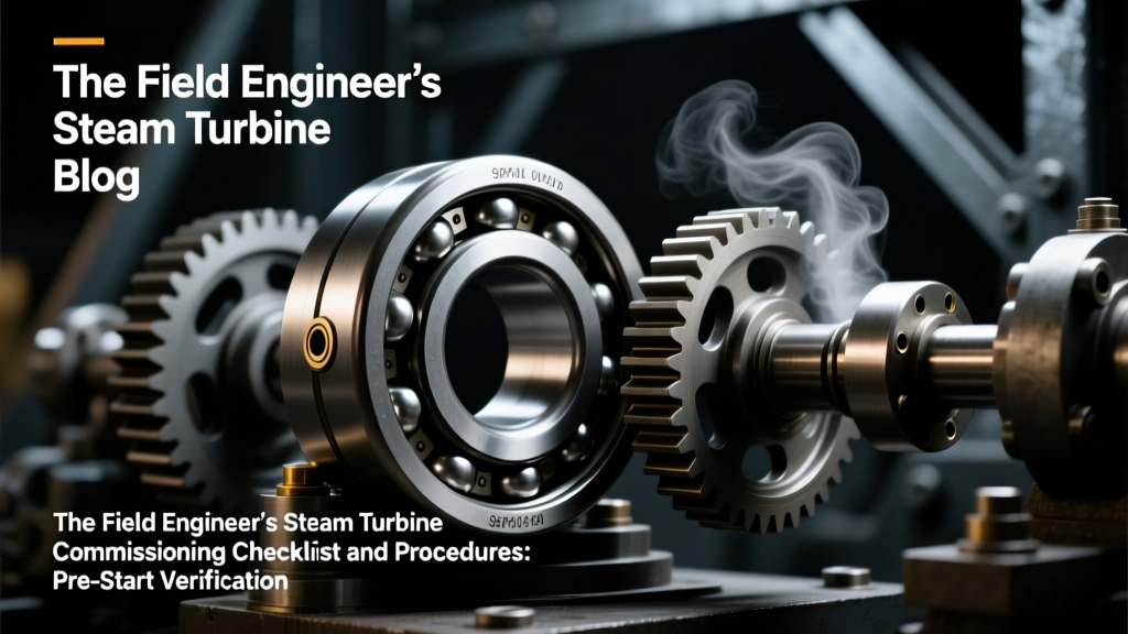 The Field Engineer’s Steam Turbine Commissioning Checklist and Procedures: Pre-Start Verification, Startup Sequence, ISO 10442 Performance Testing, and Handover Documentation—No Omissions, No Surprises, No Costly Rework