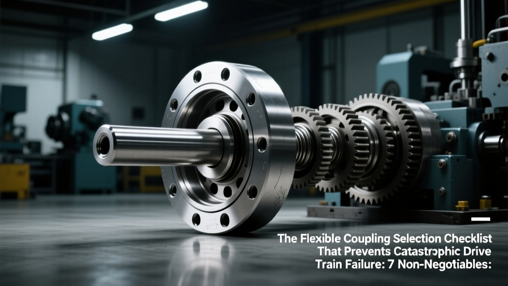 The Flexible Coupling Selection Checklist That Prevents Catastrophic Drive Train Failure: 7 Non-Negotiable Factors (Including Flow, Pressure, Material & Environment) Most Engineers Overlook Until It’s Too Late