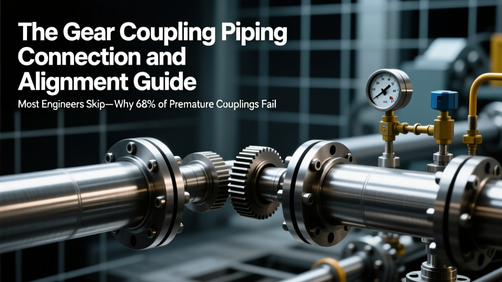 The Gear Coupling Piping Connection and Alignment Guide Most Engineers Skip—Why 68% of Premature Coupling Failures Trace Back to Pipe-Induced Bending Stress (Not Misalignment Alone)