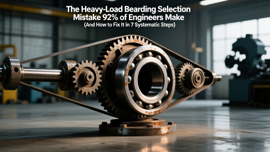 The Heavy-Load Bearing Selection Mistake 92% of Engineers Make (And How to Fix It in 7 Systematic Steps): A Real-World Guide to Load Capacity, Life Calculation, Lubrication, and Mounting for Industrial Bearings