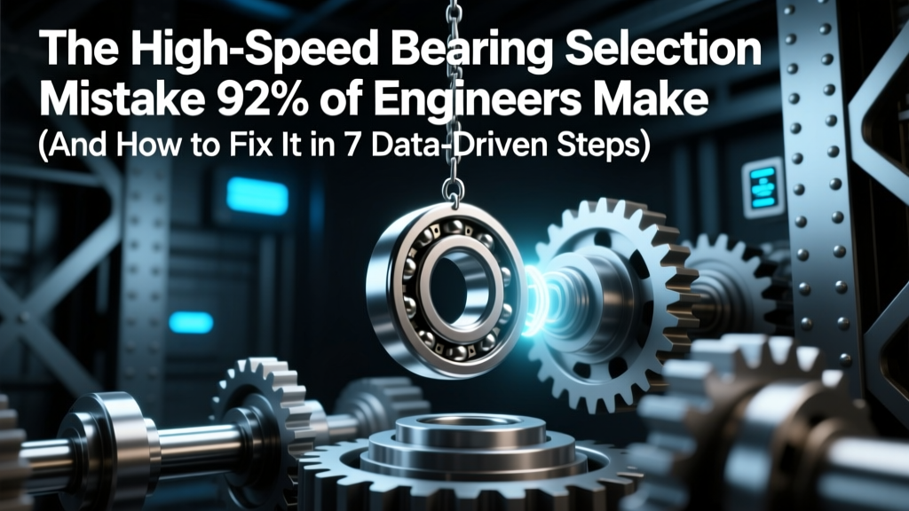 The High-Speed Bearing Selection Mistake 92% of Engineers Make (And How to Fix It in 7 Data-Driven Steps: Speed Limits, Lubrication, Cage Design & Thermal Management)