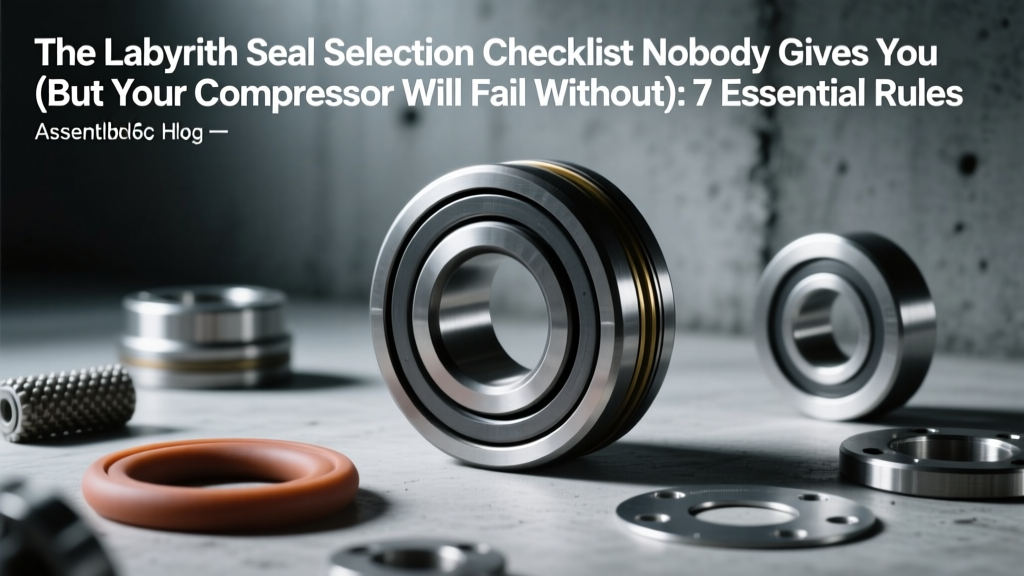 The Labyrinth Seal Selection Checklist Nobody Gives You (But Your Compressor Will Fail Without): 7 Non-Negotiable Factors Including Flow, Pressure, Material Compatibility & Environmental Realities — Backed by API 682 Failure Data