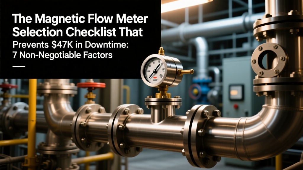 The Magnetic Flow Meter Selection Checklist That Prevents $47K in Downtime: 7 Non-Negotiable Factors Most Engineers Overlook (Including Real-World Pressure Rating Traps & Liner Compatibility Failures)