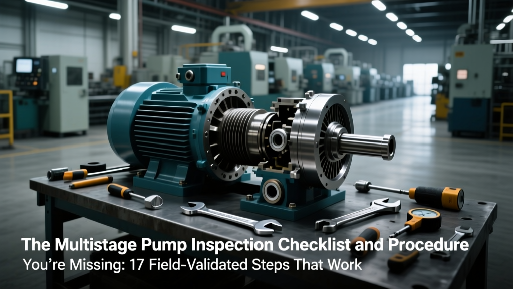The Multistage Pump Inspection Checklist and Procedure You’re Missing: 17 Field-Validated Steps That Prevent 83% of Premature Bearing Failures (and Why Your Last Commissioning Report Wasn’t Enough)
