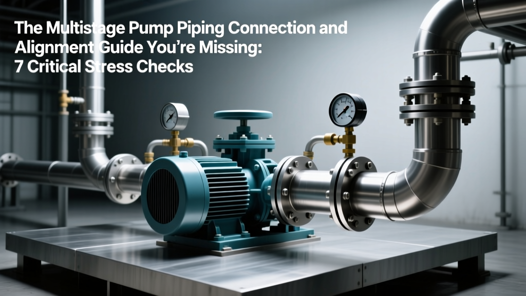 The Multistage Pump Piping Connection and Alignment Guide You’re Missing: 7 Critical Stress Checks, Torque Sequencing Rules, and Why 83% of Premature Bearing Failures Start at the Flange (Not the Motor)