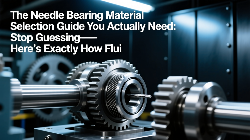 The Needle Bearing Material Selection Guide You Actually Need: Stop Guessing—Here’s Exactly How Fluid Compatibility, Temperature Swings, Pressure Peaks, and Harsh Environments Dictate Your Metal, Alloy, or Non-Metal Choice (With ISO 281 Life Calculations & Real Failure Forensics)