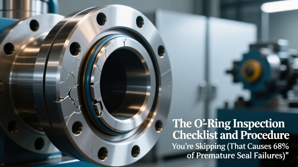 The O-Ring Inspection Checklist and Procedure You’re Skipping (That Causes 68% of Premature Seal Failures): A Maintenance Engineer’s No-Fluff, Step-by-Step Field Guide with Visual Defect Atlas, Micrometer Calibration Protocol, and API 682–Compliant Documentation Templates
