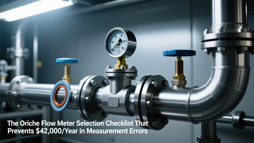 The Orifice Flow Meter Selection Checklist That Prevents $42,000/Year in Measurement Errors: 7 Non-Negotiable Factors Engineers Overlook (Including Real-World Beta Ratio & Reynolds Number Validation)