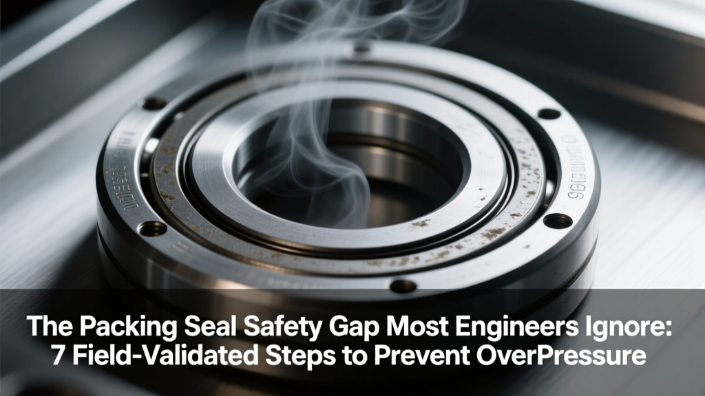 The Packing Seal Safety Gap Most Engineers Ignore: 7 Field-Validated Steps to Prevent Overpressure, Cavitation, Leakage & Mechanical Failure — Before OSHA Cites Your Site