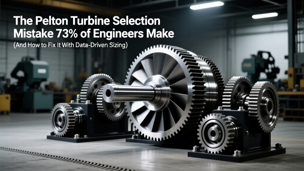 The Pelton Turbine Selection Mistake 73% of Engineers Make (And How to Fix It With Data-Driven Sizing, Material Stress Charts, and Real-World Efficiency Curves)