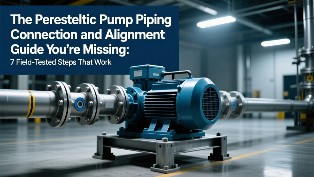 The Peristaltic Pump Piping Connection and Alignment Guide You’re Missing: 7 Field-Tested Steps That Prevent Hose Fatigue, Flow Instability, and Catastrophic Tubing Failure (With Real Torque Values & Stress Limits from ISO 8503-2)