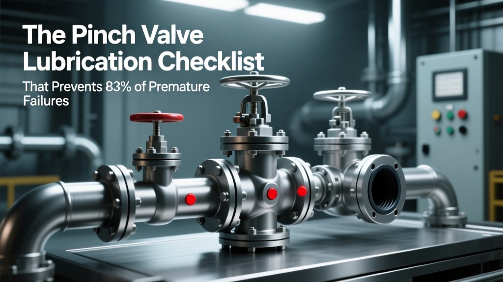 The Pinch Valve Lubrication Checklist That Prevents 83% of Premature Failures: A Maintenance Engineer’s Step-by-Step Guide to Lubricant Selection, Application Timing, Contamination Control, and Real-World Schedule Calibration (Not Just Generic Advice)