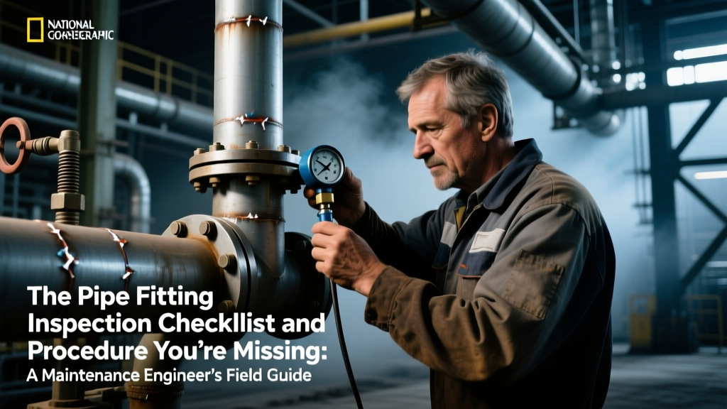 The Pipe Fitting Inspection Checklist and Procedure You’re Missing: A Maintenance Engineer’s Field-Validated 12-Step Protocol (Visual, Dimensional & Documentation Checks That Prevent $287K/yr in Unplanned Downtime)