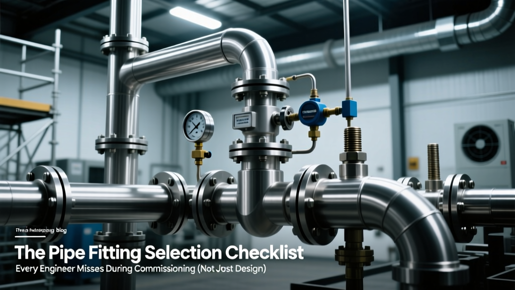 The Pipe Fitting Selection Checklist Every Engineer Misses During Commissioning (Not Just Design): Flow, Pressure, Material, Environment — Plus Real-World Failure Triggers & ASME B31.3 Compliance Gaps You Can’t Afford to Ignore