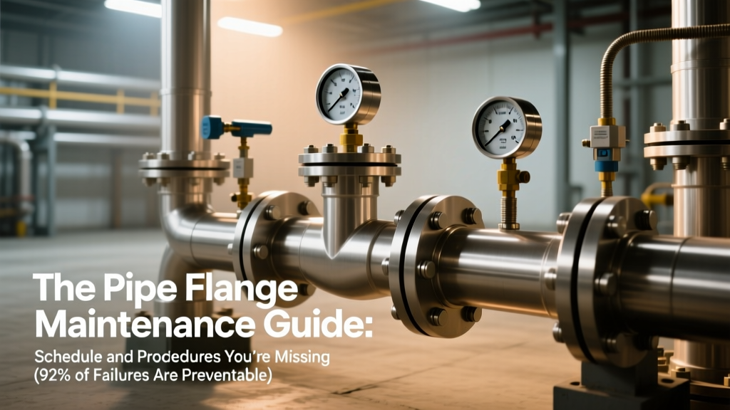 The Pipe Flange Maintenance Guide: Schedule and Procedures You’re Missing (92% of Failures Are Preventable With This Data-Driven 6-Month Inspection Cadence)