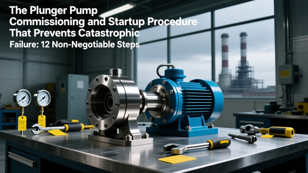 The Plunger Pump Commissioning and Startup Procedure That Prevents Catastrophic Failure: 12 Non-Negotiable Steps Your Team Is Skipping (Backed by API RP 14C & Field Data from 37 Offshore Installations)