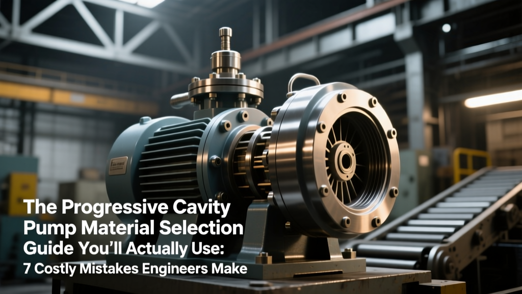 The Progressive Cavity Pump Material Selection Guide You’ll Actually Use: 7 Costly Mistakes Engineers Make (and How to Avoid Them Before Your Next Slurry Application)