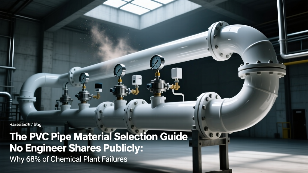 The PVC Pipe Material Selection Guide No Engineer Shares Publicly: Why 68% of Chemical Plant Failures Start With Wrong Material Pairing (Fluid, Temp, Pressure & Environment — All 4 Must Align)