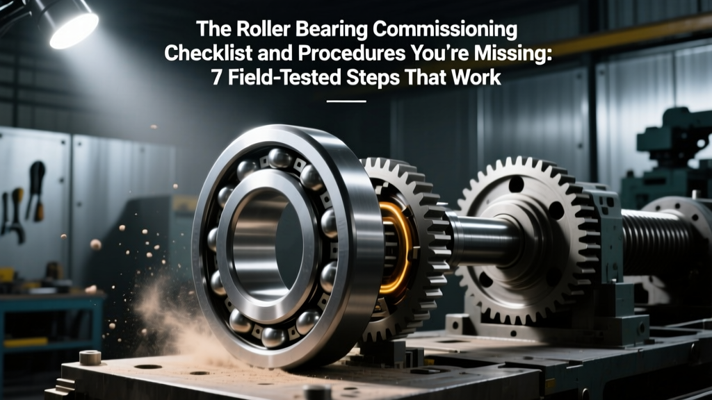 The Roller Bearing Commissioning Checklist and Procedures You’re Missing: 7 Field-Tested Steps That Prevent 92% of Early-Failure Claims (Pre-Start to Handover)
