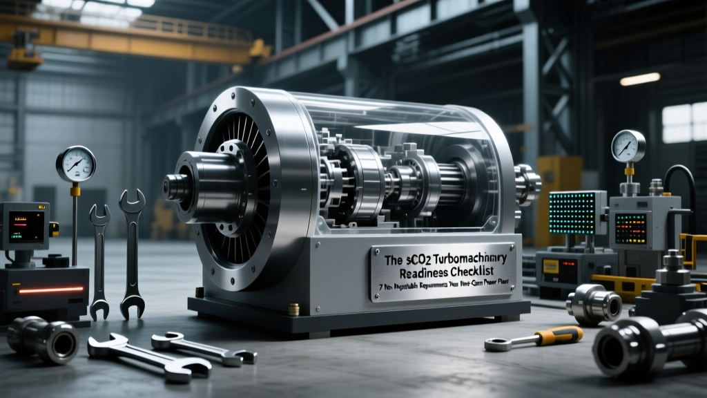 The sCO₂ Turbomachinery Readiness Checklist: 7 Non-Negotiable Requirements Your Next-Gen Power Plant Can’t Skip (Compressor, Turbine & Heat Exchanger Edition)