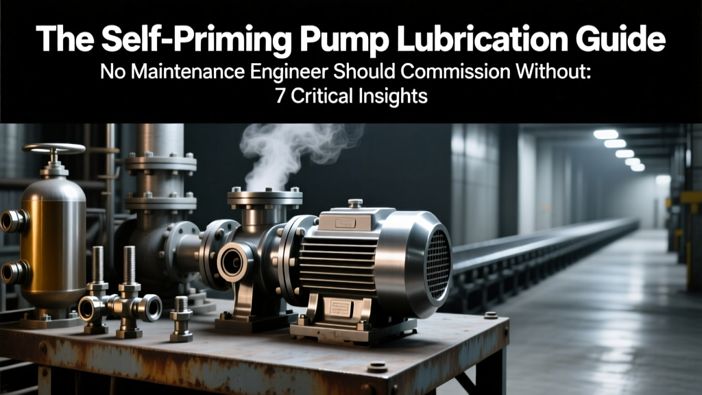 The Self-Priming Pump Lubrication Guide No Maintenance Engineer Should Commission Without: 7 Critical Lubrication Mistakes That Cause 68% of Premature Bearing Failures (And How to Fix Them Before Startup)
