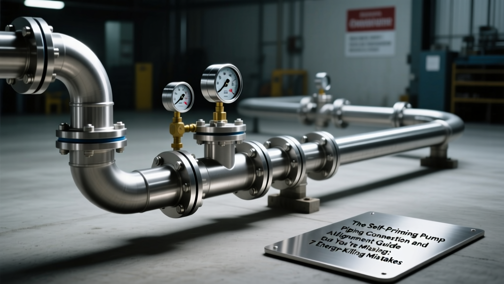 The Self-Priming Pump Piping Connection and Alignment Guide You’re Missing: 7 Energy-Killing Mistakes That Waste 18–32% of Your Pump’s Lifetime Efficiency (and How to Fix Them in Under 90 Minutes)