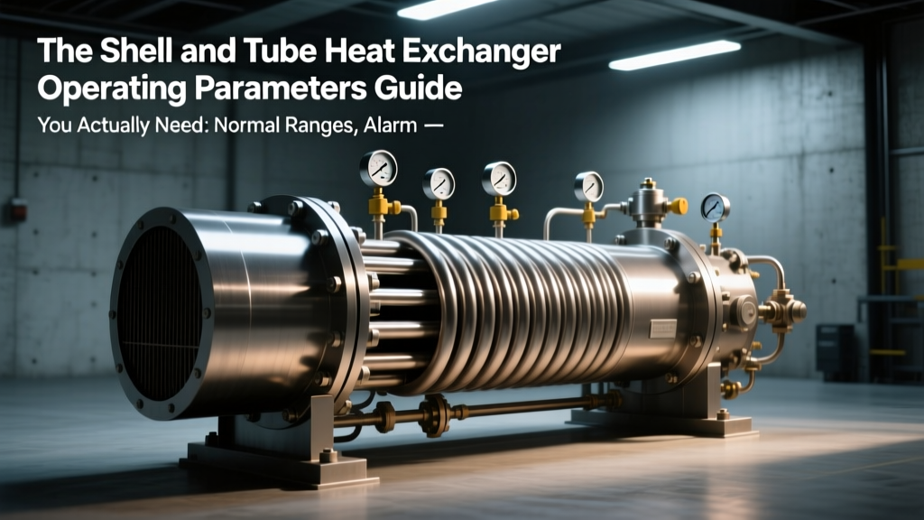 The Shell and Tube Heat Exchanger Operating Parameters Guide You Actually Need: Normal Ranges, Alarm Setpoints, Trip Limits, and Real-Time Monitoring Protocols That Prevent Catastrophic Tube Ruptures, Shell Overpressure, and Thermal Shock Failures