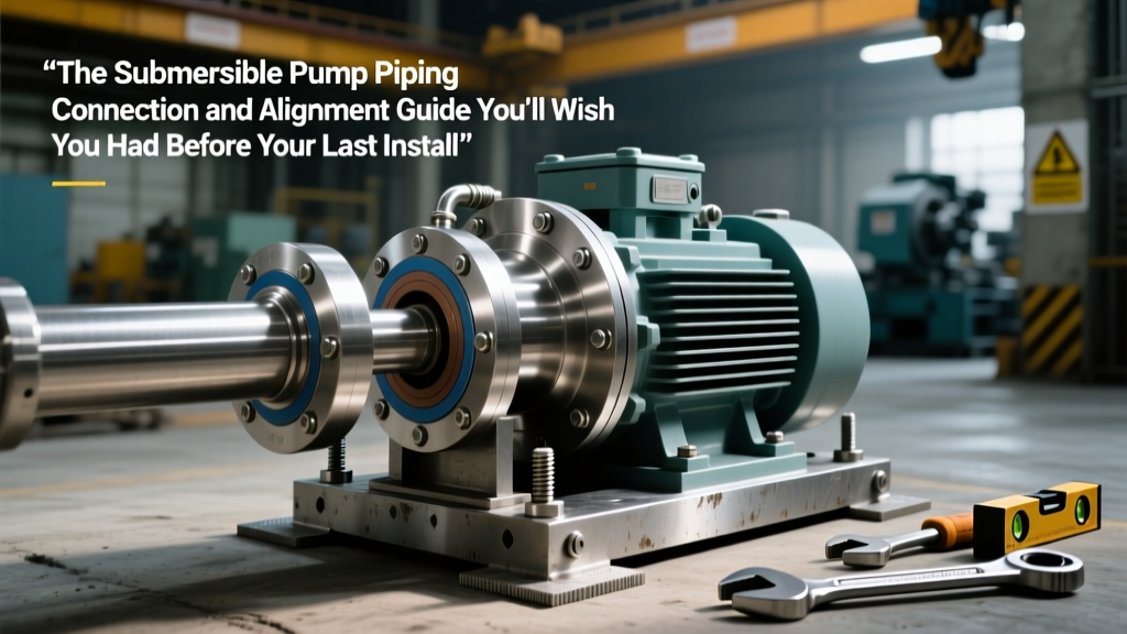 The Submersible Pump Piping Connection and Alignment Guide You’ll Wish You Had Before Your Last Installation: 7 Field-Tested Steps That Prevent Shaft Breakage, Seal Failure, and $12K Call-Outs (With Real Torque Charts & Stress Limits)