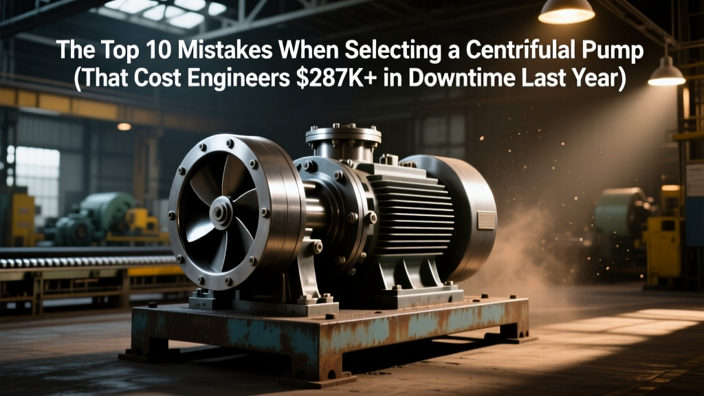 The Top 10 Mistakes When Selecting a Centrifugal Pump (That Cost Engineers $287K+ in Downtime Last Year) — Real Failure Data, NPSH Calculations You’re Ignoring, and a Field-Validated Selection Decision Matrix