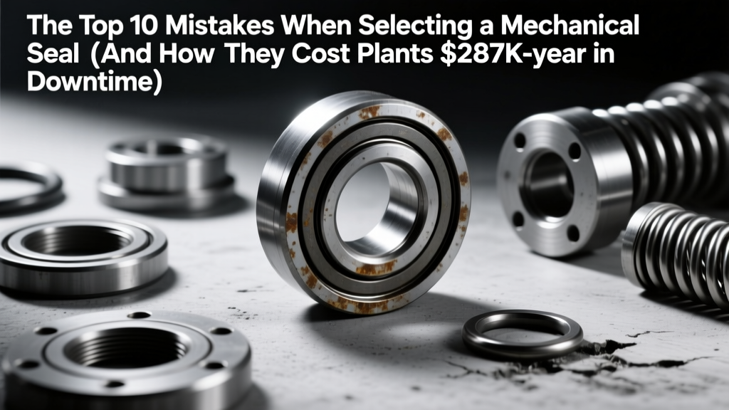 The Top 10 Mistakes When Selecting a Mechanical Seal (And How They Cost Plants $287K/year in Downtime): Real Failure Forensics, API 682 Plan Missteps, and a Decision Matrix That Prevents Catastrophic Leakage Before It Starts