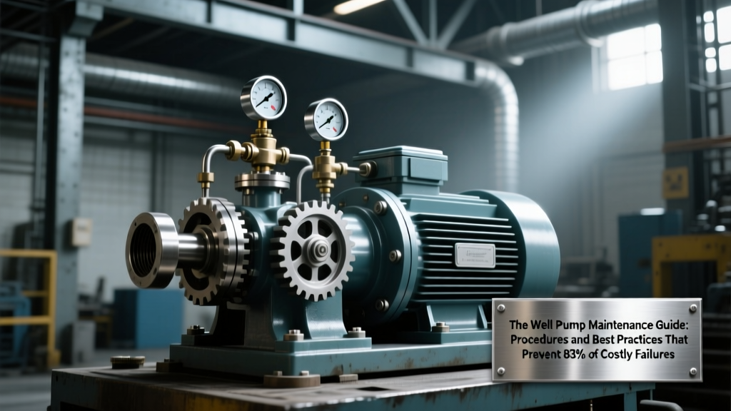 The Well Pump Maintenance Guide: Procedures and Best Practices That Prevent 83% of Costly Failures — A Field Engineer’s 15-Year Checklist for Submersible & Jet Pumps (No Guesswork, No Over-Service)