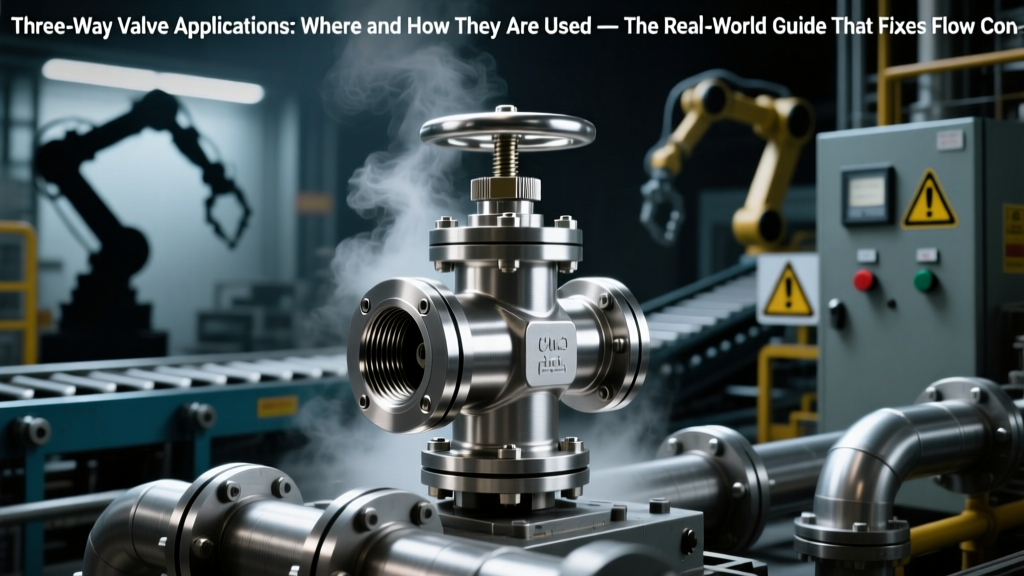 Three-Way Valve Applications: Where and How They Are Used — The Real-World Guide That Fixes Flow Confusion, Prevents Cv Miscalculations, and Stops Premature Actuator Failures Before They Cost You Downtime
