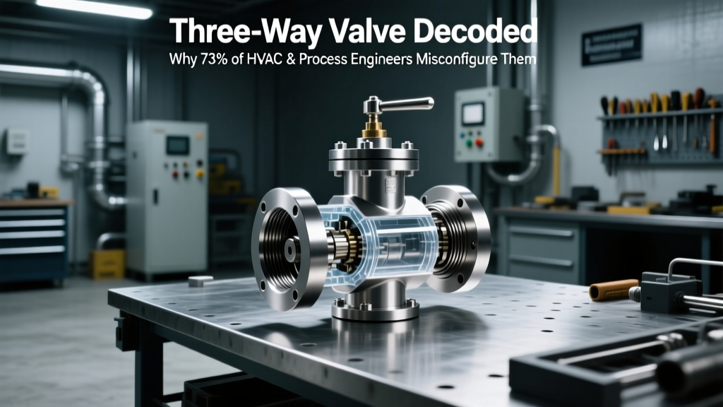 Three-Way Valve Decoded: Why 73% of HVAC & Process Engineers Misconfigure Them (and How to Pick, Size, and Maintain the Right Type for Your System)