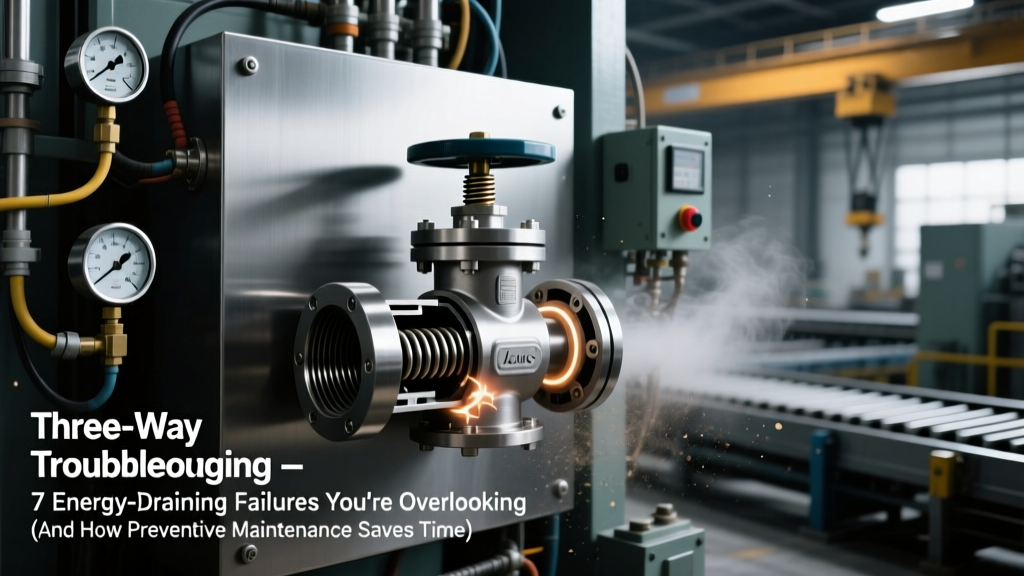 Three-Way Valve Troubleshooting: 7 Energy-Draining Failures You’re Overlooking (And How Preventive Maintenance Cuts HVAC/Process Energy Use by 18–32% — Verified by ASHRAE Field Data)