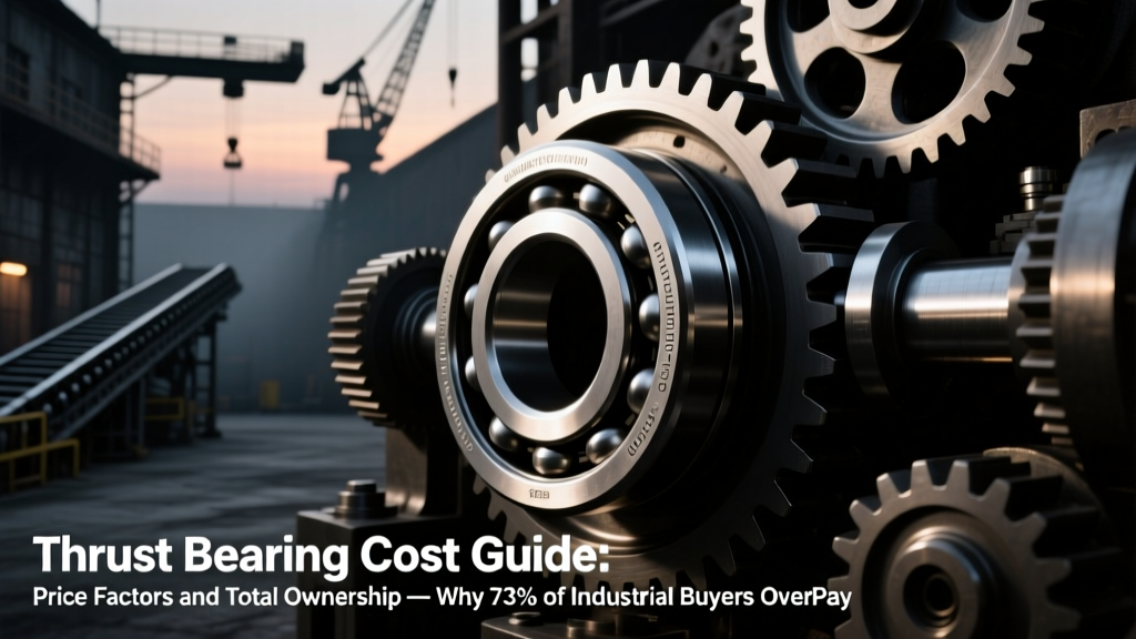 Thrust Bearing Cost Guide: Price Factors and Total Ownership — Why 73% of Industrial Buyers Overpay by $12,800+ in 5 Years (and How to Cut TCO by 41% with One Design Audit)