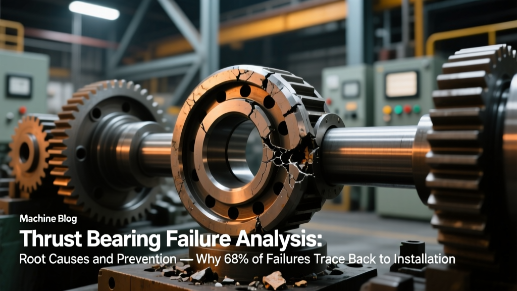 Thrust Bearing Failure Analysis: Root Causes and Prevention — Why 68% of Failures Trace Back to Installation Errors (Not Load or Lubrication) & How to Diagnose Them in Under 90 Minutes