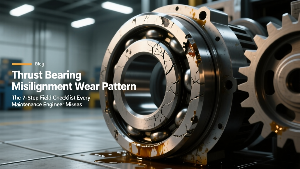 Thrust Bearing Misalignment Wear Pattern: The 7-Step Field Checklist Every Maintenance Engineer Misses (That Causes 68% of Premature Failures)
