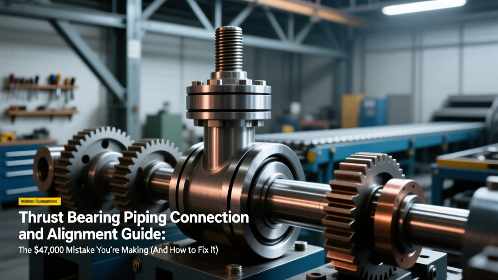 Thrust Bearing Piping Connection and Alignment Guide: The $47,000 Mistake You’re Making (And How to Fix It in Under 90 Minutes)