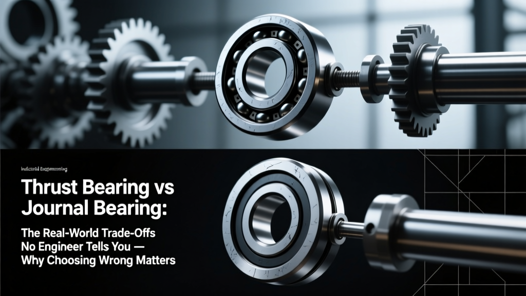 Thrust Bearing vs Journal Bearing: The Real-World Trade-Offs No Engineer Tells You — Why Choosing Wrong Costs $27K/yr in Downtime (Data-Backed Comparison)