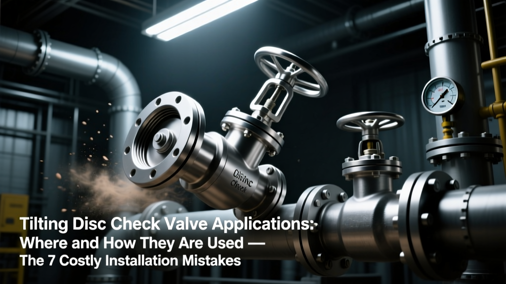 Tilting Disc Check Valve Applications: Where and How They Are Used — The 7 Costly Installation Mistakes Engineers Keep Repeating (And How to Fix Them Before Flow Reversal Damages Your System)