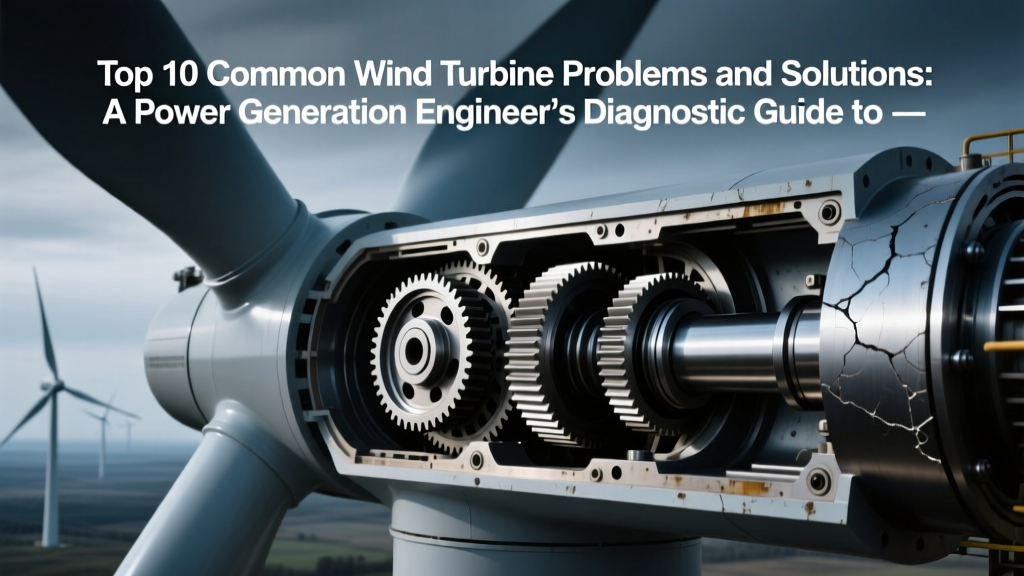 Top 10 Common Wind Turbine Problems and Solutions: A Power Generation Engineer’s Diagnostic Guide to Cutting O&M Costs by 22–37% (With Real Failure Data, ROI Calculations & ISO 10816 Vibration Thresholds)