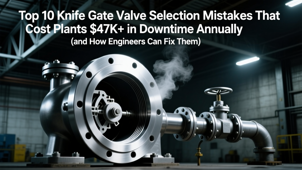 Top 10 Knife Gate Valve Selection Mistakes That Cost Plants $47K+ in Downtime Annually (and How Engineers Actually Fix Them Before Installation)