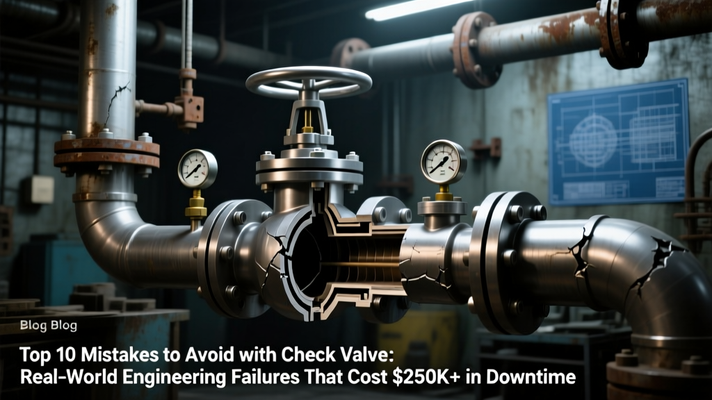 Top 10 Mistakes to Avoid with Check Valve: Real-World Engineering Failures That Cost $250K+ in Downtime (and Exactly How to Prevent Each One)