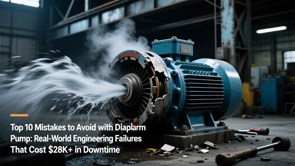 Top 10 Mistakes to Avoid with Diaphragm Pump: Real-World Engineering Failures That Cost $28K+ in Downtime (and How Modern Best Practices Fix Them)