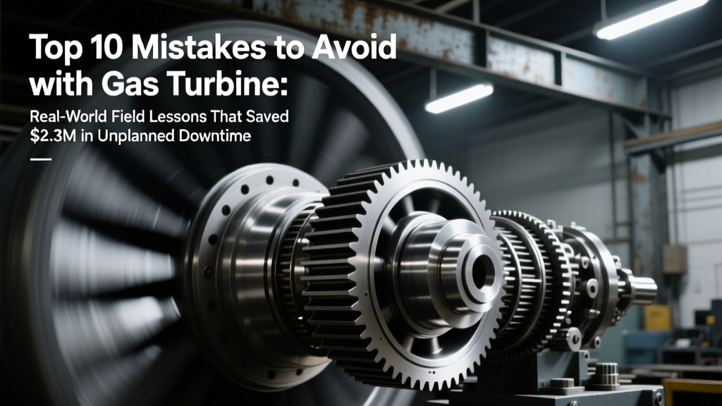Top 10 Mistakes to Avoid with Gas Turbine: Real-World Field Lessons That Saved $2.3M in Unplanned Downtime (and Why 'Best Practice' Lists Often Miss #7)